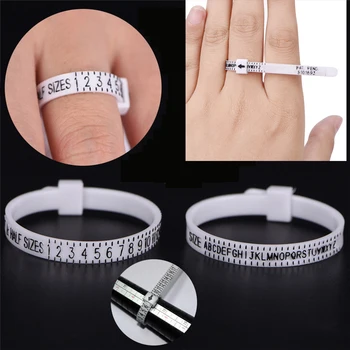De înaltă Calitate Ring Sizer UK/US Oficial Britanic/American Degetul Măsură Gauge Bărbați Și Femei Marimi-O-Z Bijuterii Accesorii de Masurat