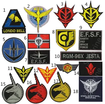 E. F. S. F Embroiderey Militare Tactice Patch-uri Insigne de Luptă Emblema Aplicatiile Pentru Haine Cârligul de suport