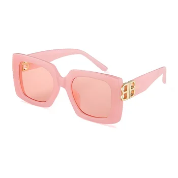 KUJUNY Dreptunghi ochelari de Soare pentru Femei Brand de Lux Designer de ochelari de soare Barbati de Moda Pătrat Mare, Ochelari de Soare Supradimensionați Nuante UV400