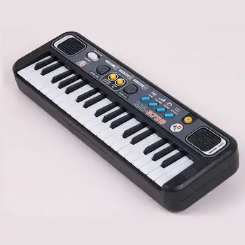 Multifunctional Mini Pian Electronic Cu Microfon Abs Copii Portabil 37 Cheile De Muzică Digitală Electone Tastatura Cadou