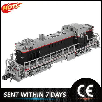 Negru MOC-52188 Uniunii AlcoED-RS-2 (1:38) Modele de trenuri Blocuri Asambla Jucării pentru Copii Colectie