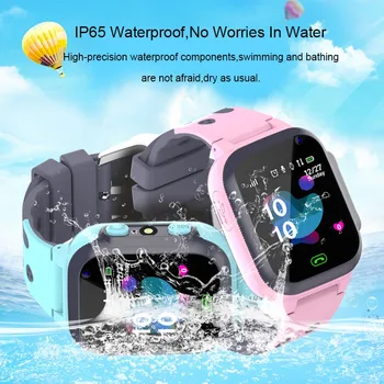 JEDONR Copii Ceas Inteligent SOS de Telefon Ceas Smartwatch Pentru Copii Cu Cartela Sim Foto rezistent la apa IP67 Copii Cadouri Pentru IOS Android