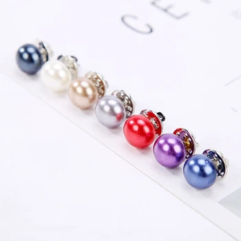 10buc/Set Imitație Pearl Broșe Pin Nunta Mireasa Eșarfă Clip Rever DIY Pin Cadouri Pentru Femei Accesorii de Îmbrăcăminte en-Gros