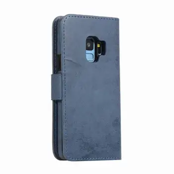 Portofel Magnetic Caz Pentru Samsung Galaxy S9 Caz 2 in 1 Flip Cover Pentru Samsung S9 Plus Cazul Carte din Piele Cartelei
