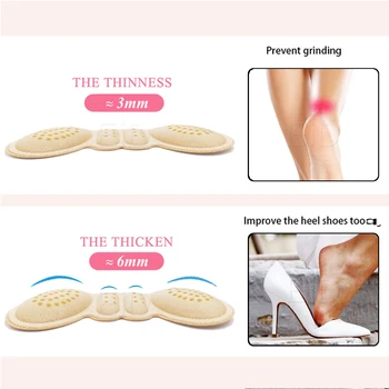 EiD Branțuri pentru Pantofi Femei Tocuri Înalte pentru a Regla Dimensiunea Adeziv Toc Linie Mânere Protector Autocolant Ameliorarea Durerii Picior de Îngrijire Insertii