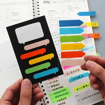 Fluorescenta Sticky Notes Autoadezive Memo Pad Notă Marker Memo Autocolant De Hârtie De Birou Rechizite Școlare