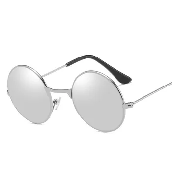 De lux, Copil, Copii ochelari de Soare Rotund din Metal Fara rama ochelari de Soare pentru Copii de Înaltă Calitate ochelari de Soare pentru Fete Baieti Copii Oculos Mascul
