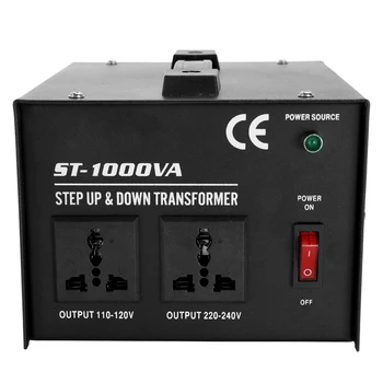 ST 1000W Transformator Inteligente Eficiente Pas Până Jos Acasă-utilizați 100V-220V Electrice de uz Casnic Aparat de Convertor de Tensiune