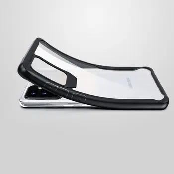 De lux Slim TPU Acrilice Capacul din Spate pentru Samsung Galaxy A52 2021 caz A72 Transparent Cazuri de Telefon pentru Samsung A72 A52 fundas