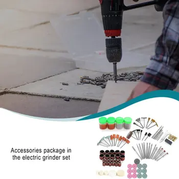 Mini Polizor Electric Drill Mașină de șlefuit 147Pcs/100buc Accesorii Instrumente Rotative DIY Gravură, Sculptură Pen Instrumente