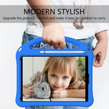 Copii de Siguranță Spuma EVA Portabile Suport Antișoc Stand husa Pentru iPad 10.2 inch 2019 7 Gen/ 10.2