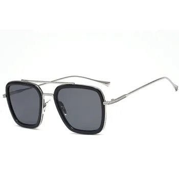 2021 Pătrat ochelari de Soare Pentru Barbati Vintage din Metal Cadru Ochelari de Soare Femei Designer de Lux Ochelari de Oculos UV400 Gafas de Conducere Lunetele