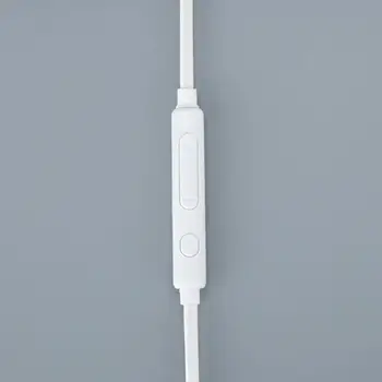 Noua mufă de 3,5 mm În ureche Căști cu Fir Căști Căști Cu Microfon Albe Cască Pentru Apple, Xiaomi Smartphone