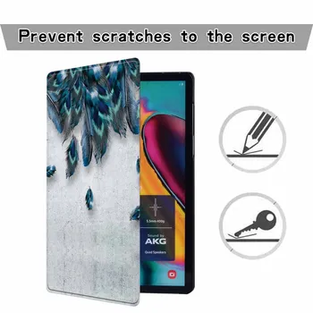 Pană Serie Flip Tableta Caz Pentru Samsung Galaxy Tab 8.0 9.7 10.1 10.5/Un A6 10.1/S5e 10.5/S6 Lite 10.4/A7 10.4A7 10.4