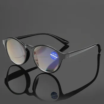 +1.0 +1.5 +2.5 Runda Rășină arc Balama ochelari Unisex ochelari de Hipermetropie Ochelari Anti-Lumina Albastra Ochelari de cal Optica