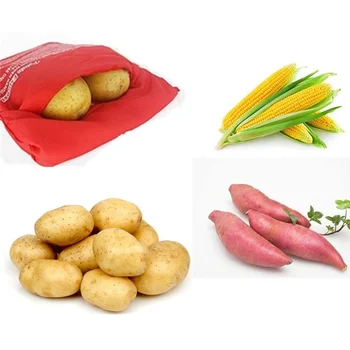 Cartofi Cu Microunde Pungă De Cartofi Cu Microunde Aragaz Sac Reutilizabil Lavabil Cartofi Aragaz Pungă De Cartofi Perfect