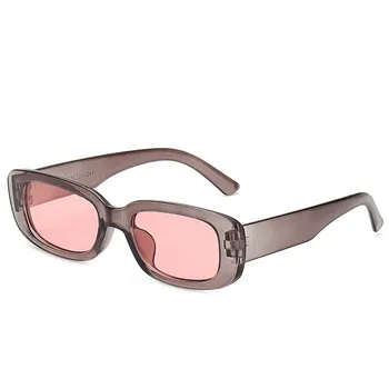 Dreptunghi ochelari de Soare Femei 2021 Nou Brand de Designer Punk Driver de Sticlă Soare UV400 Epocă Pătrat Clasic Retro Lunetă Femme