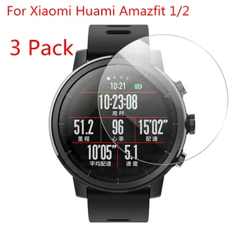 (Nu Sticla )3 Pack Pentru Xiaomi Huami Amazfit Stratos Sport Smartwatch 2 2S Clear Ecran Protector de Protecție Moale Film