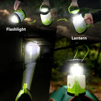 Multifunctionala Lanterna LED-uri COB Lumina de Lucru Reglabil Lampa Camping Waterpoof Lanterna USB Reîncărcabilă Lanterna