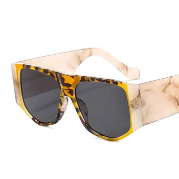 2021 Clasic de Lux ochelari de Soare pentru Femei Cadru Mare Doamna Ochelari de Soare Vintage de Cumpărături de Plastic Oculos De Sol Feminino uv400