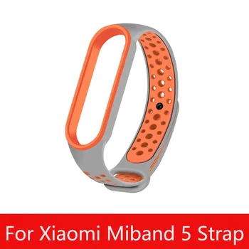 Mai nou Bratara Band Pentru Xiaomi MiBand5 Încheietura mâinii Înlocuire Curea de Silicon miband 6 bratara