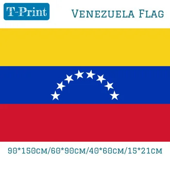 90*150 cm 60*90cm 40*60cm 15*21cm VENEZUELA Drapelul Național Poliester Pavilion 3 x 5 FT