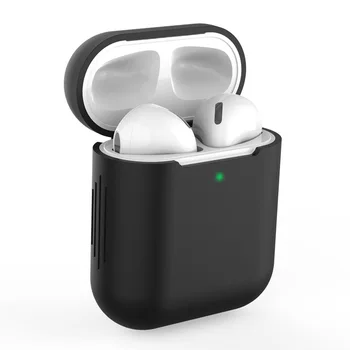 Culoare Silicon Moale Cazuri Pentru Apple Airpods 1/2 Cazuri Căști fără Fir Bluetooth Acoperă Pentru Apple aer păstăi de Încărcare Capacul Cutiei de