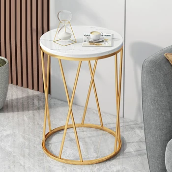 Partea de masă de lux Lumina masa din colț mobilier camera de zi, simplu, balcon cu mese laterale Nordice cafea birou Mic noptiera raft