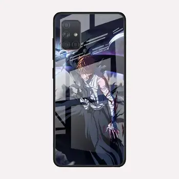 Caz de telefon pentru Samsung Galaxy A51 A71 A21s A31 A41 A10 A20 A30 A40 A50 A70 M31 M21 M51 Capac Sticla anime Bleach