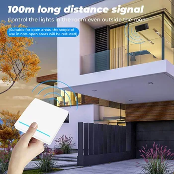 Bagheta lampa Smart Home Link-ul App Wifi + Rf 433Mhz Leven Schakelaar Licht Timer Modul de Start Google Alexa Control de la Distanță Pentru Acasă
