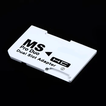 Dual Slot Card Set Pentru Micro SD SDHC TF pentru Memory Stick Card MS Pro Duo Cititor de Card Adaptor Super Mare Capacitate Card Reader Set