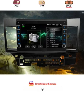 Android 10.0 Player Multimedia Pentru Mitsubishi Lancer 2007 2008 09-2012 Radio Auto Video de Navigare Stereo GPS 2 DIN DVD Unitate Cap