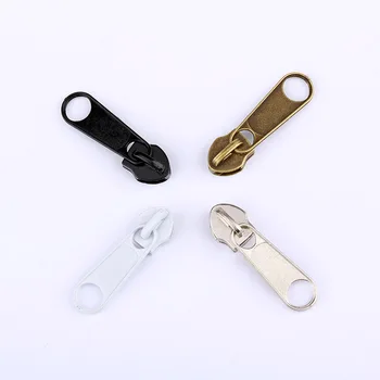 100buc Moda 5# Metal Fermoar Slider Pentru Fermoare de Nailon Sac de Haine Fermoare Cap Zip de Reparare Kituri DIY Accesorii de Cusut Saci KY753
