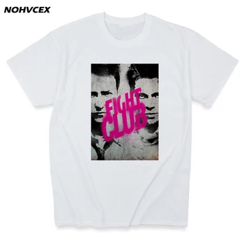 Fight Club Avant-Garde Hip Hop Noutate T Shirt pentru Bărbați Îmbrăcăminte de Brand de Top Tee de Înaltă Calitate