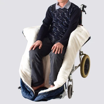Scaun cu rotile Picior Acoperi Jumătate-folie rezistentă la Vânt Cald Pătură în Vârstă consumabile