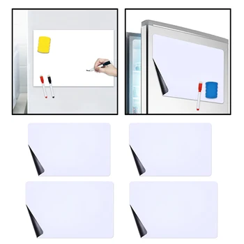 Whiteboard Magnetic Autocolante Tabla Magnetică, Hârtie pentru Ușa Frigiderului, de Mari Dimensiuni
