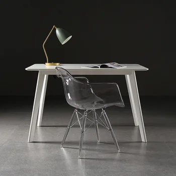 Transparent scaun Nordic Moda scaun de luat masa plastic simplu creativ scaun liber de cafea designer de scaun Restaurant, Scaun