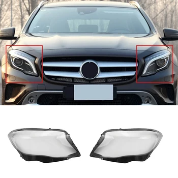 Mașina din Față Faruri cap lumina lămpii Obiectiv Shell Înlocuirea Capacului pentru Mercedes-Benz GLA W156-2019