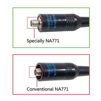 NAGOYA NA-771 SMA-de sex Feminin 144/430MHz Dual Band Antena pentru Baofeng UV rezistent la apa-S9 UV-9R PLUS BF-9700 Walkie Talkie 2 Mod de Radio
