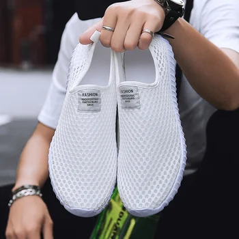 2021 Vara Adidași Bărbați Îndrăgostiți Gol Respirabil Pantofi Casual Antiderapante Confortabil în aer liber Pantofi de Funcționare