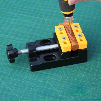 Universal 57Mm Reglabil Mini Maxilarului Banc Clamp Presă de Găurit de Masă Menghină DIY Sculptura Ambarcațiunile de Mână Fixe Reparații Instrument pentru prelucrarea Lemnului
