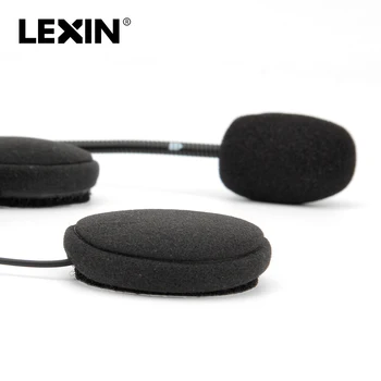 2PC LEXIN Earphoe cu 2 Microfon Tip Interfon Cască Accesorii pentru LX-ETCOM Casca Sunet de Înaltă Calitate Zgomot Cancellaction