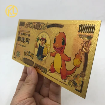10 Modele Japoneze Anime Drăguț Buzunar Animale de Yeni de Aur Carduri de plastic pentru fanii cadou