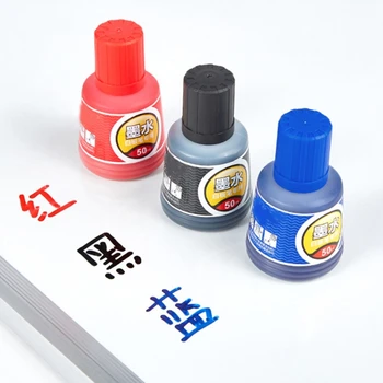 1 Sticla de Birou Whiteboard Markere Albastru Negru Rosu Rechizite de Birou pentru Erasable Whiteboard Marker