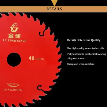 110mm Ferăstrău Lemn Tăiat cu Disc Pentru Lemn de 4-Inch 30/40 Dinte Renovator Roșu Parkside Instrumente